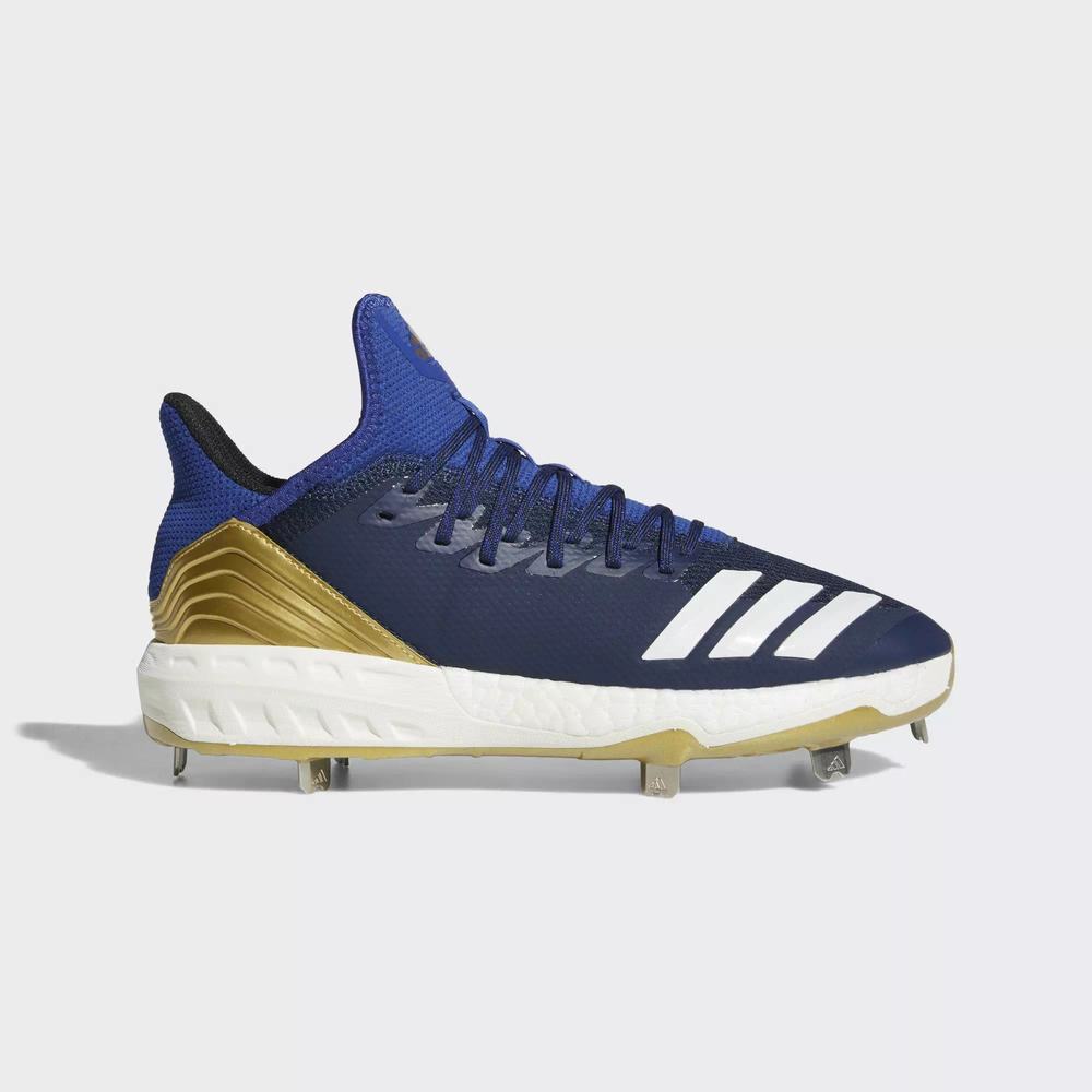 Adidas Boost Icon 4 Spikes De Beisbol Azules Para Hombre (MX-92143)